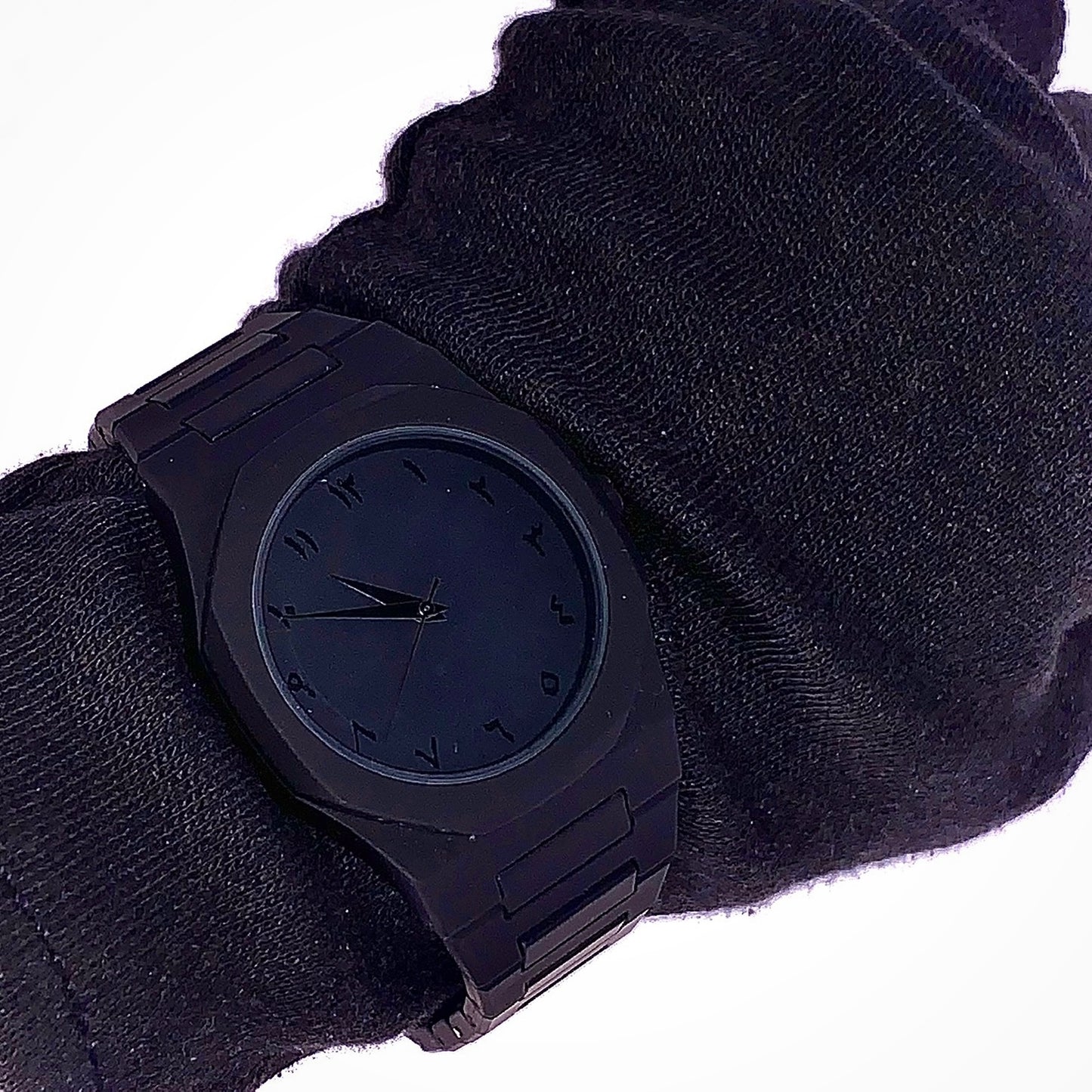 Black Arabic Aura Watch – Premium Luxury Edition