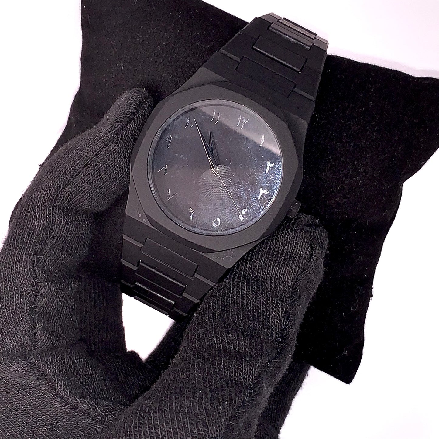 Black Arabic Aura Watch – Premium Luxury Edition