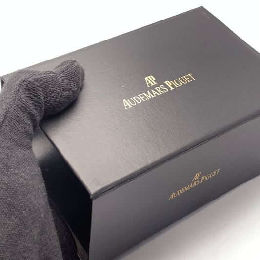 Audemars Piguet Silver Chain Golden Dial Luxury Watch