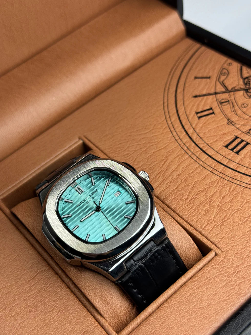 Patek Philippe Inspired Watch – Classic Leather Strap