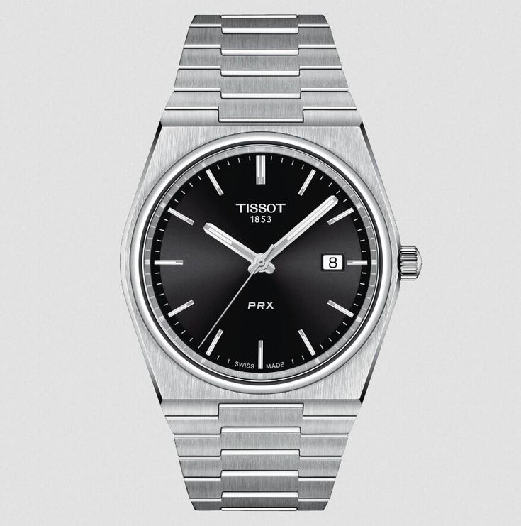 Tissot PRX Inspired Watch – Luxury Stainless Steel Chain