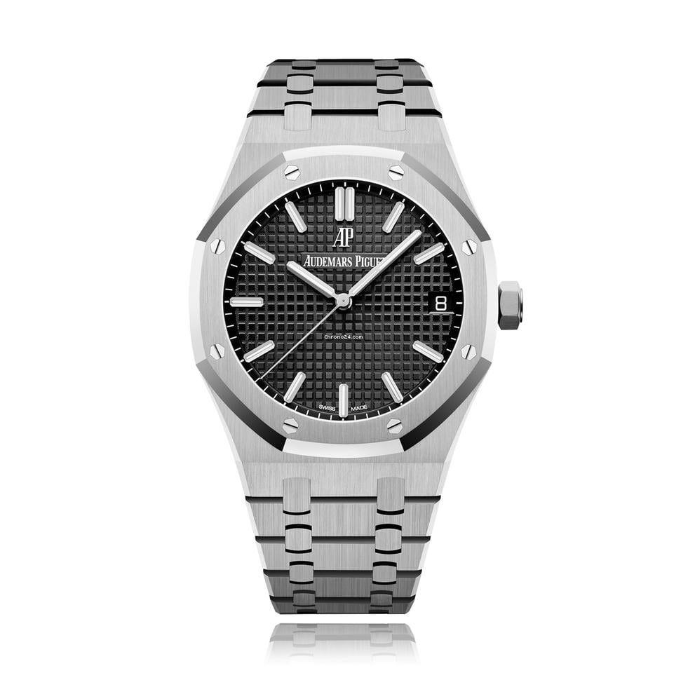 Audemars Piguet Inspired Watch – Luxury Stainless Steel Chain